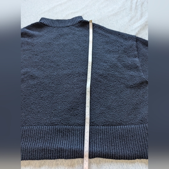Lululemon Brushed Cotton Merino Blend Mockneck in True Navy - Picture 15 of 16